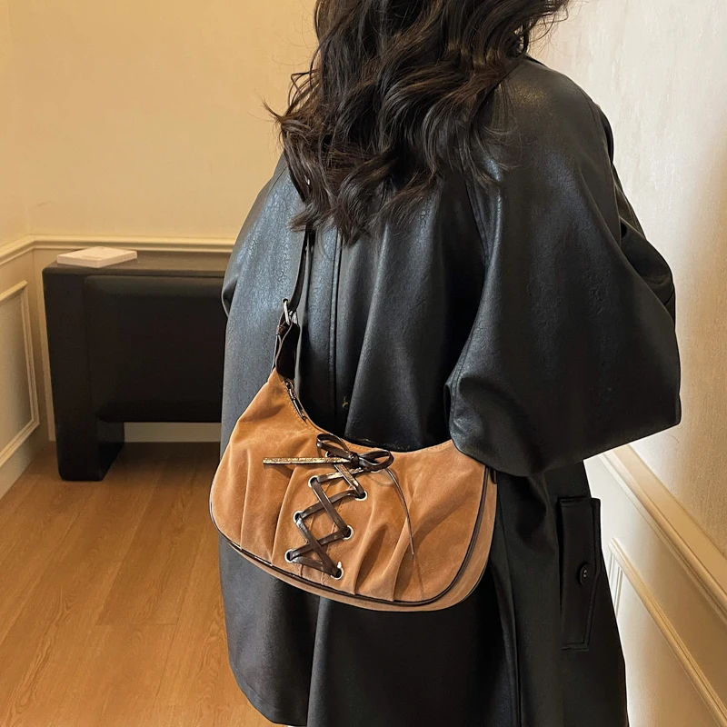 Leftside 2025 جديد فاخر خمر السرج حقيبة للنساء صغيرة لينة بولي Leather الجلود Crossbody الكتف محفظة بوهو شيك حقيبة يد كاجوال #2