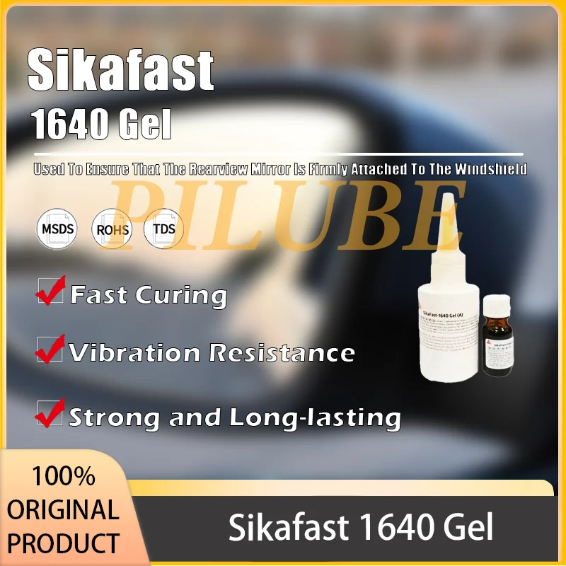 Sikafast 1640 Gel for Automotive Rearview Mirror Adhesion and Bonding Applications Original Product