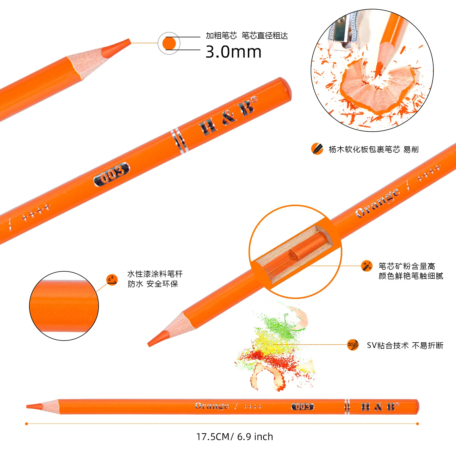 Oil Based Colored Pencil Set 72 120 180 Colors with 3.0 mm Lead, Wood Barrel Art Pencils with Eraser Sharpener and Coloring