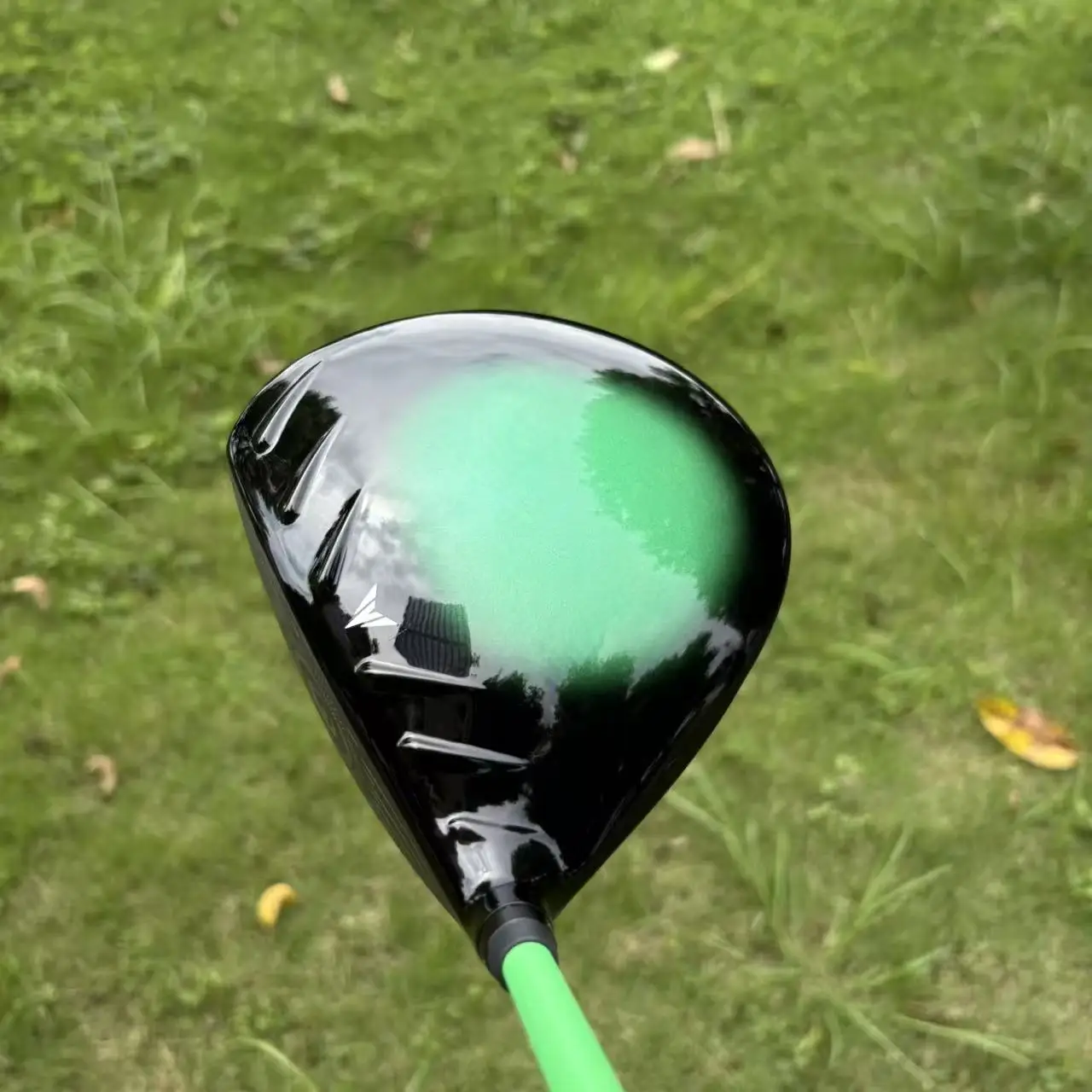 Men Golf Driver Large Sweet Spot Forgiving 9.5 10.5 Adjustable High Launch Right Handed Black Green