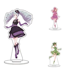 15CM Charm Anime Rainbow Live station  Acrylic Stand Model Cosplay Characters Ornament Accessories Goods Collection Gifts