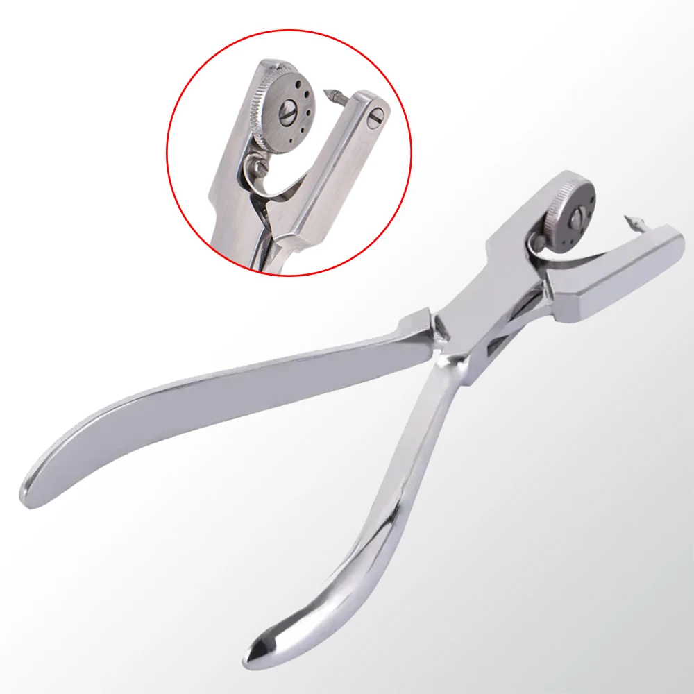 Dental Dam Hole Punch Pliers for Dentist Clinic Perforator Rubber Orthodontic Tools Dam Clips Pliers