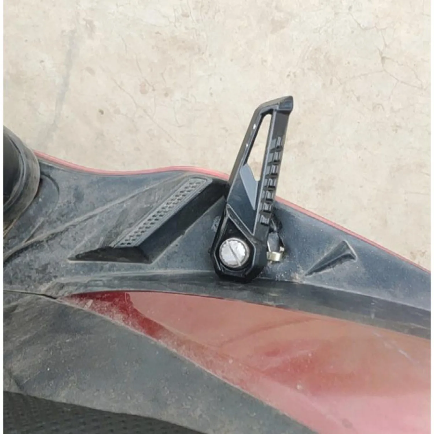 Motorcycle Electric Scooter Foot Pegs Compatible with Honda Custom Rear Foot Pedal Installation Auto Parts