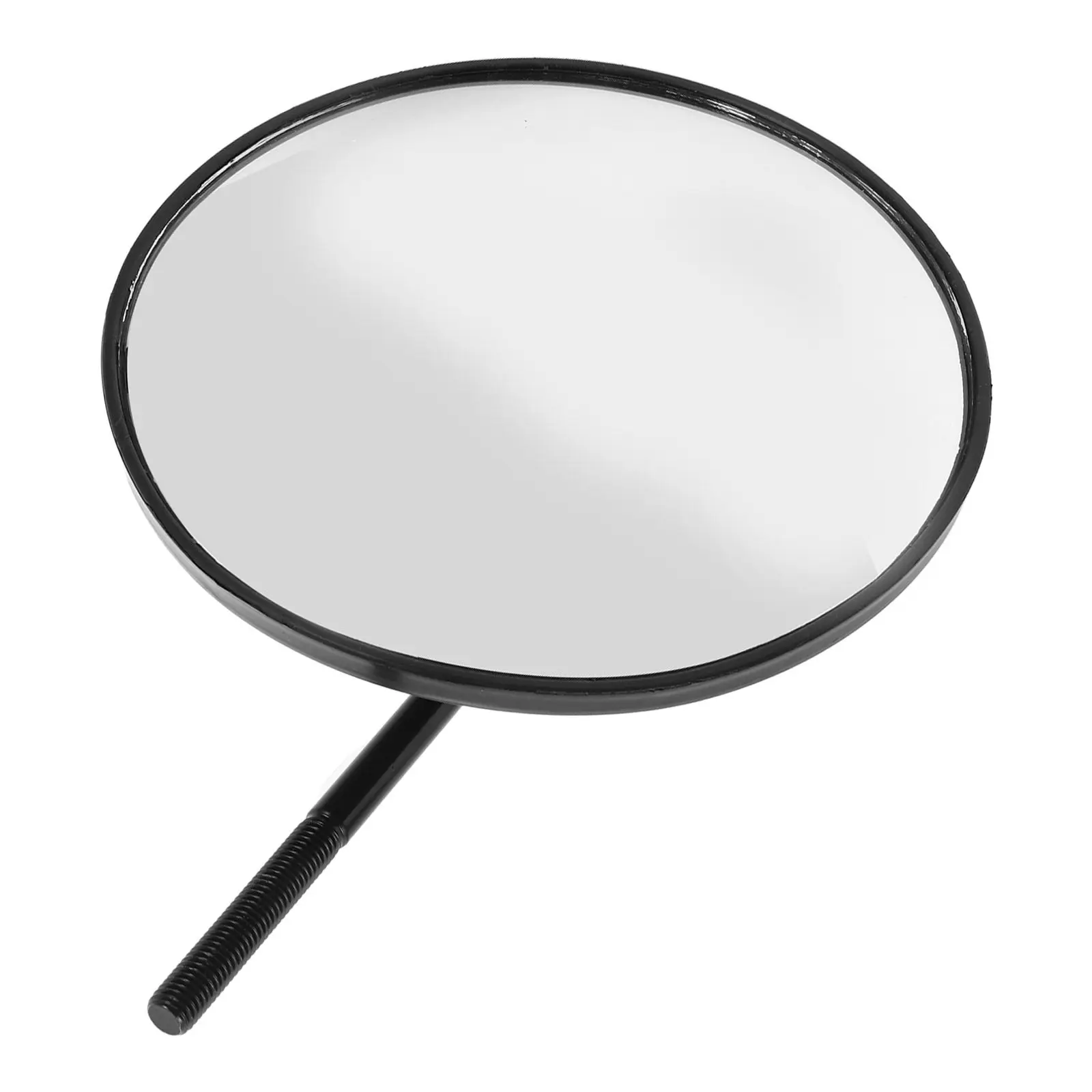 Small Round Convex Rearview Mirror for Excavator Loader Heavy Equipment – Wide-Angle Auxiliary Side Safety Mirror