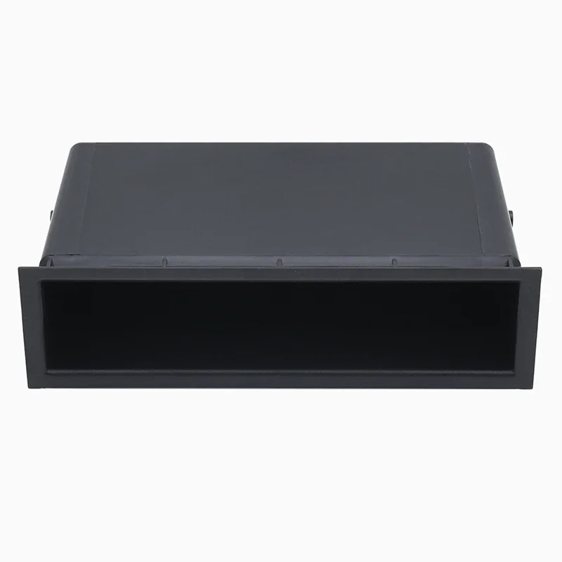 1 Din Car Stereo Radio Refitting Dashboard Storage Box Kit Universal Car CD Player Dash Trim Pocket Box For Toyota