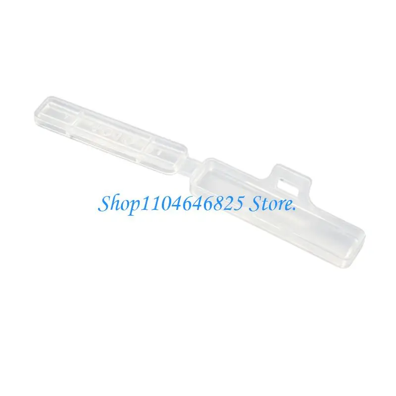 Clear Wire Marking Frame with Reopenable Label Cover for Daily Maintenance Work, Cable Sorting, and Pack of 100