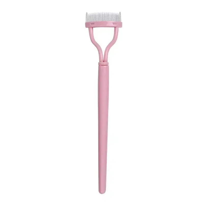 1 PC Eyelash Separator โลหะฟันพับ Eye Lash Curler แต่งหน้าความงามสแตนเลสขนตาแปรงหวีมาสคาร่า Curl Make up TOOL