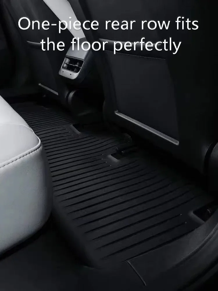 Luxury Car Floor Mat For Mercedes-Benz GLS X167 2020 2021 2022 2023 2024 Waterproof LHD Foot Carpet Floor Cover Auto Accessories