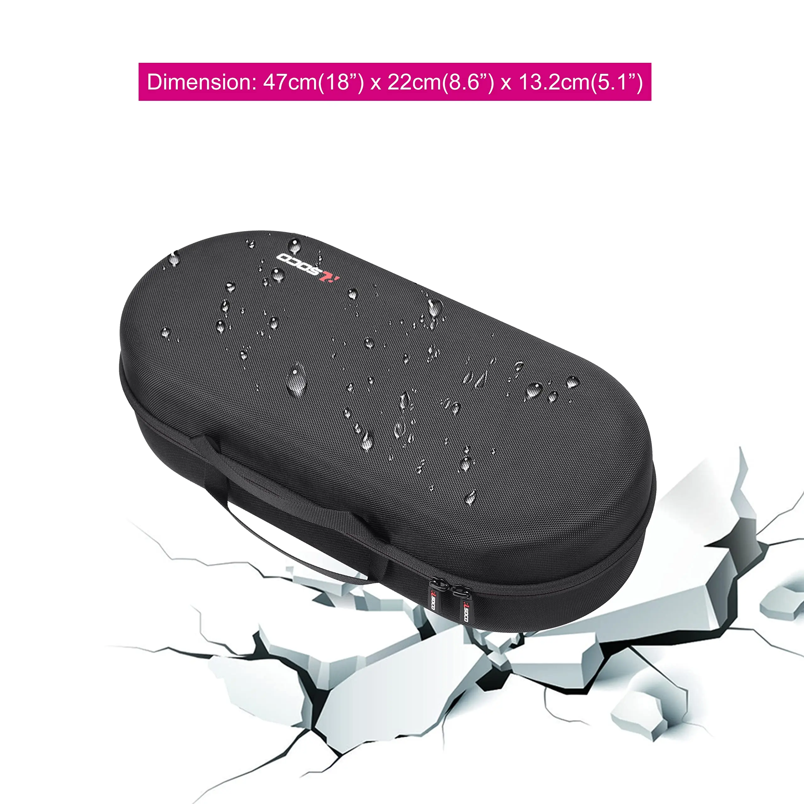 Hard Case Compatible with Dyson Airwrap Complete Long & Compatible with Complete Styler HS08 HS05 HS01 (Case Only) view 6