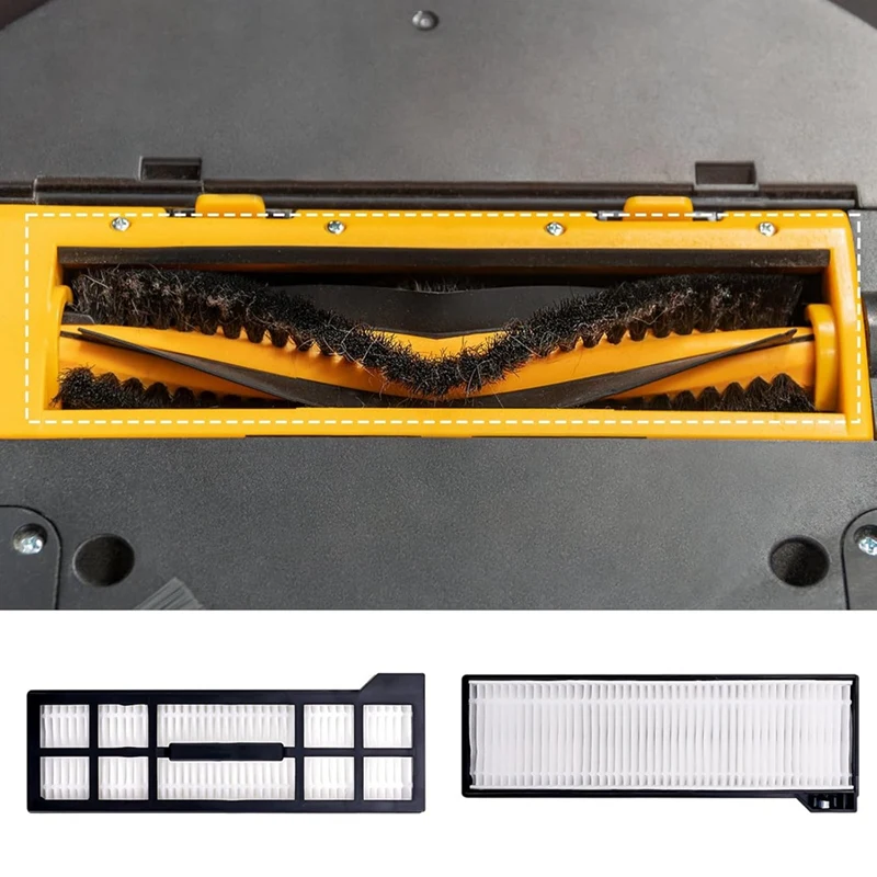 استبدال فلتر B58B-Hepa لقطع غيار مكنسة الروبوت Eufy X10 Pro Omni