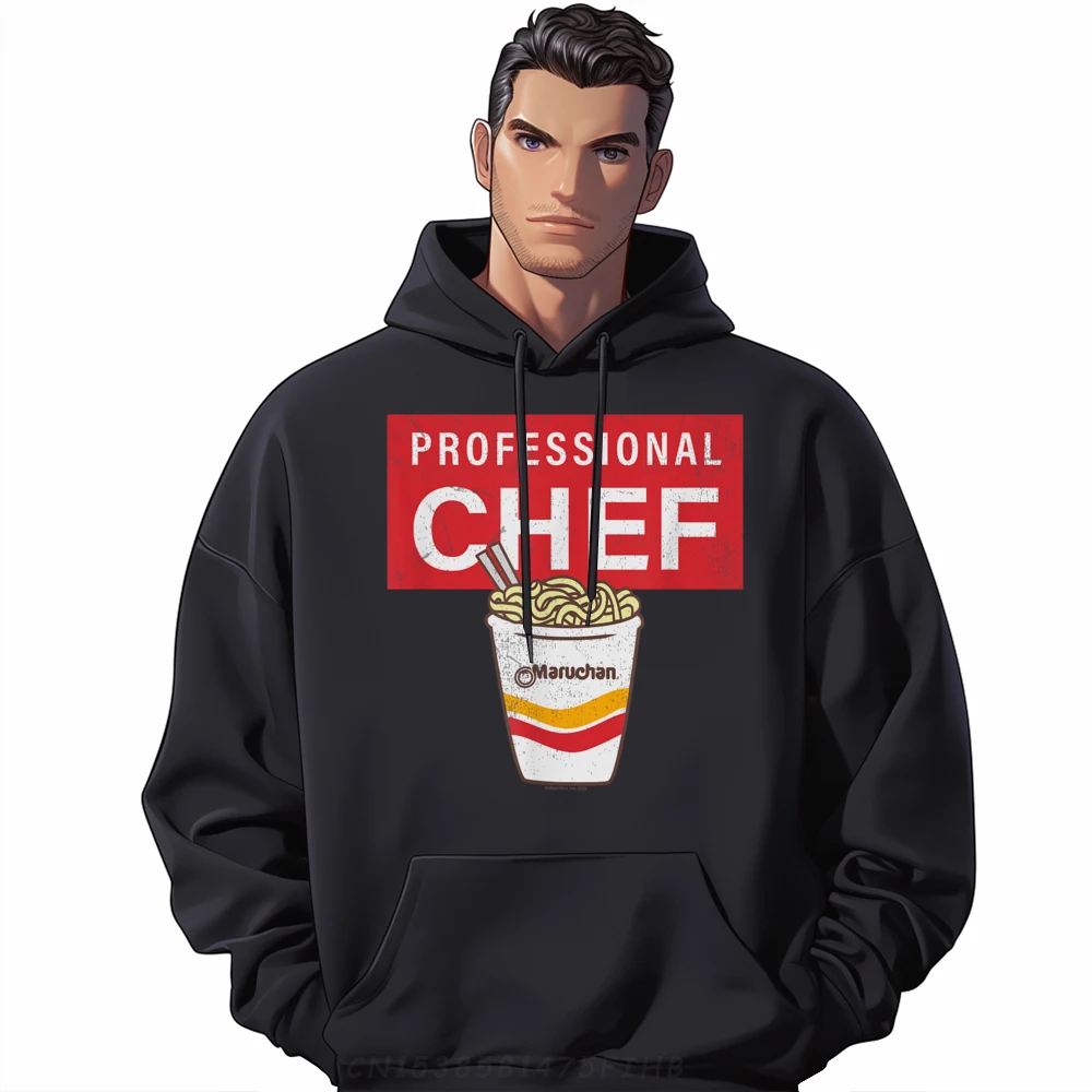 Maruchan Professional Ramen Noodle Chef Mens Designer Hoodie Clothes Hoodie Happy New Years Pullover