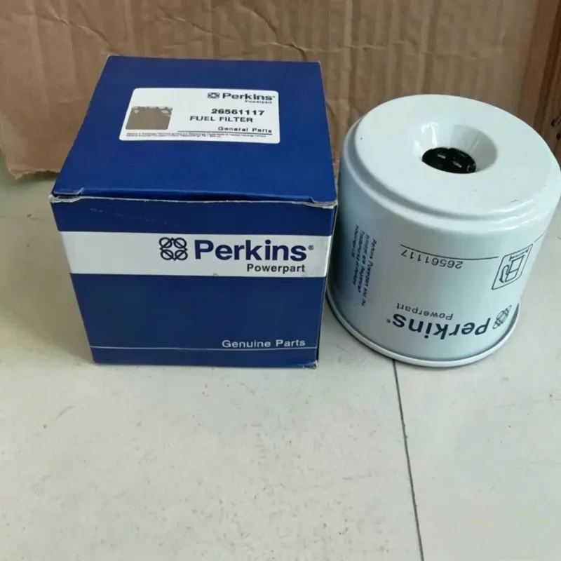HNROCK NEW Perkins Fuel Filter 26561117 26560017 7111‑296 Replacement Part for 2656613 Diesel Filter