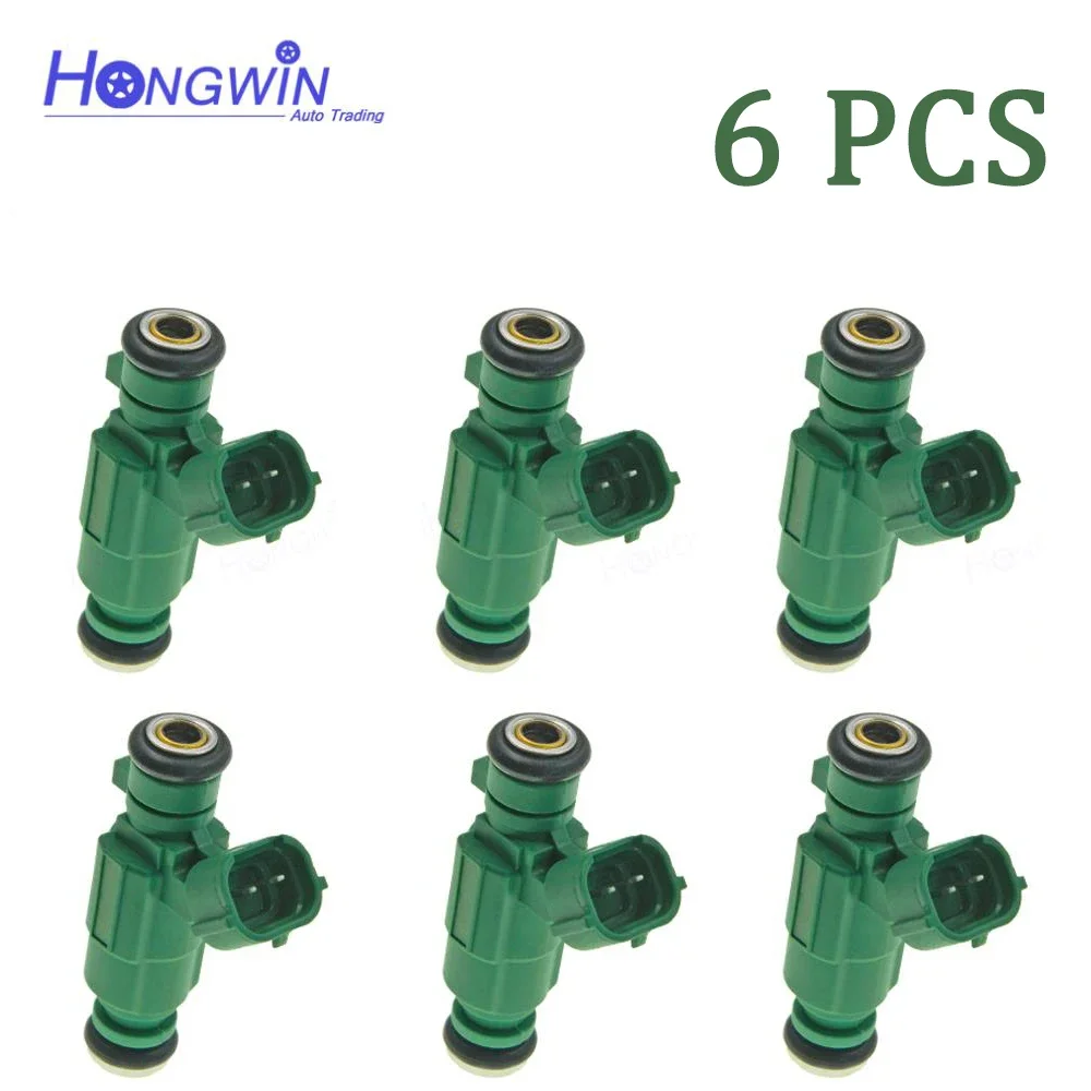 ×6 35310-37150 3531037150 Fuel Injector For Hyundai Tucson Santa Fe Sonata Kia Sportage Optima Magentis 2.7L 2.5L V6 1999-2010