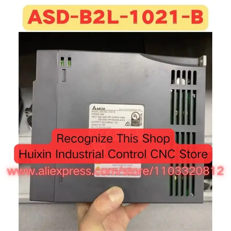 Used Servo Drive ASD-B2L-1021-B ASD B2L 1021 B Normal Function Tested OK Shipped Quickly