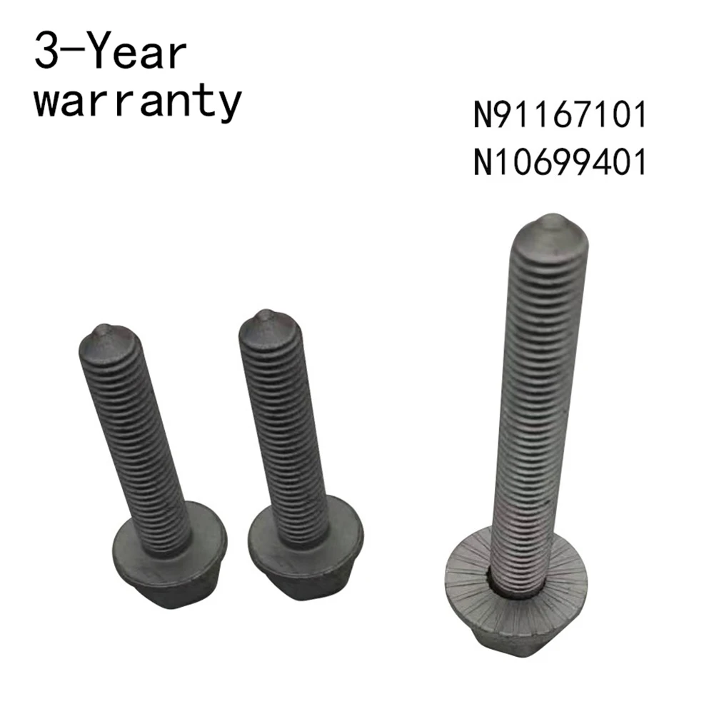 

3Pcs Support screw of the subframe N91167101 N10699401 For VW Touran Bora Caddy Golf Passat Audi A3 S3 Skoda Kushaq Octavia