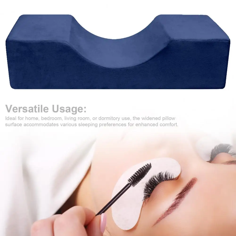 Easy Maintenance Pillow Ergonomic U-shaped Eyelash Extension Pillow with Memory Cotton Fabric for Neck for Ultimate for Eyelash