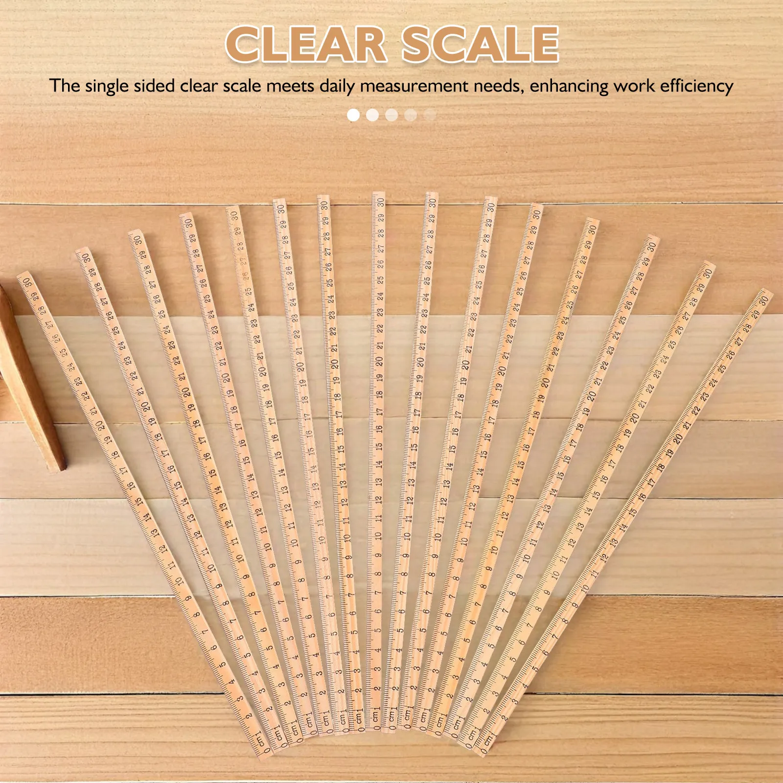 15pcs-solid-pine-wood-ruler-30cm-square-design-clear-scale-measuring-tool-for-carpentry-marking-drawing-study-craft-projects
