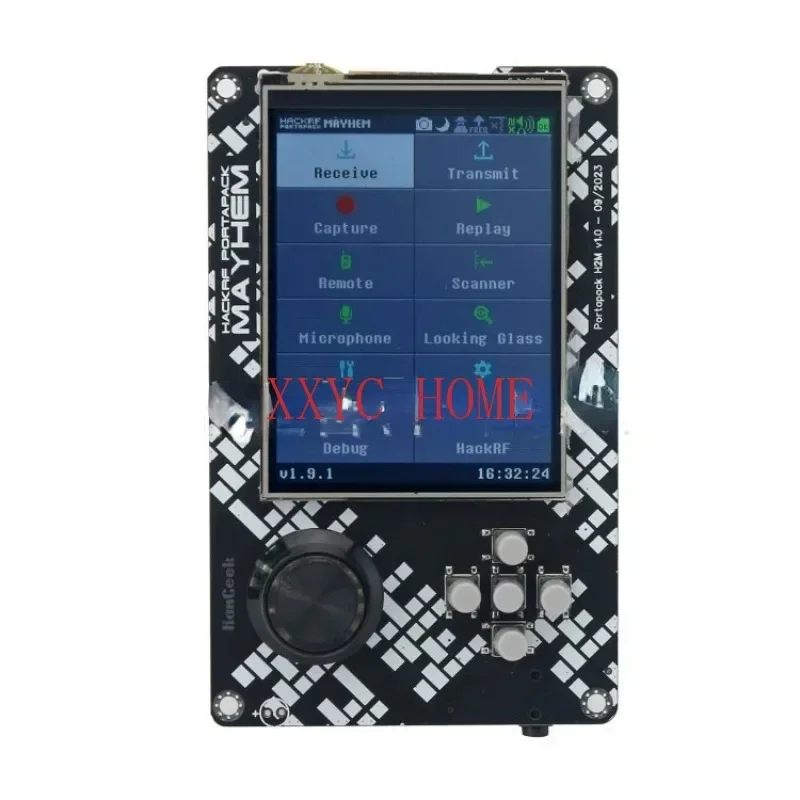 

3.2-Inch Touch Screen Portapack H2 One R9 V1.9.1 SDR Radio Portapack H2M Comestcxo High Precision Clock Only Includes Portapack