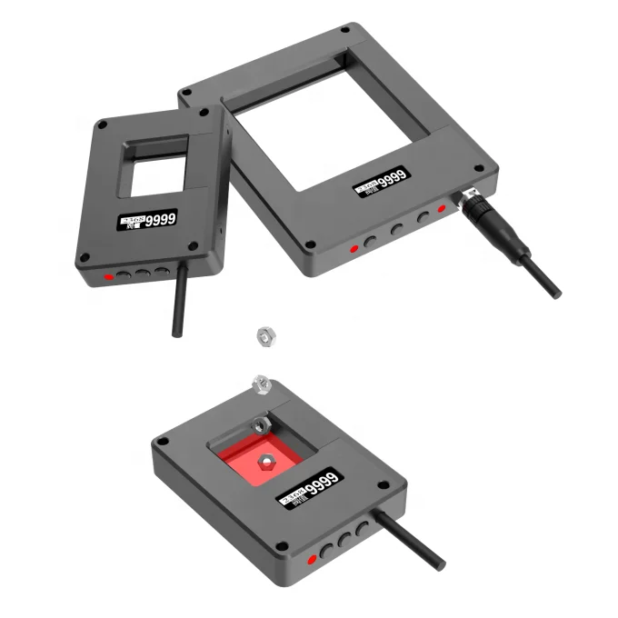 Through-beam type universal optical passage confirmation sensor general recognition sensor head  window fiber optic sensor