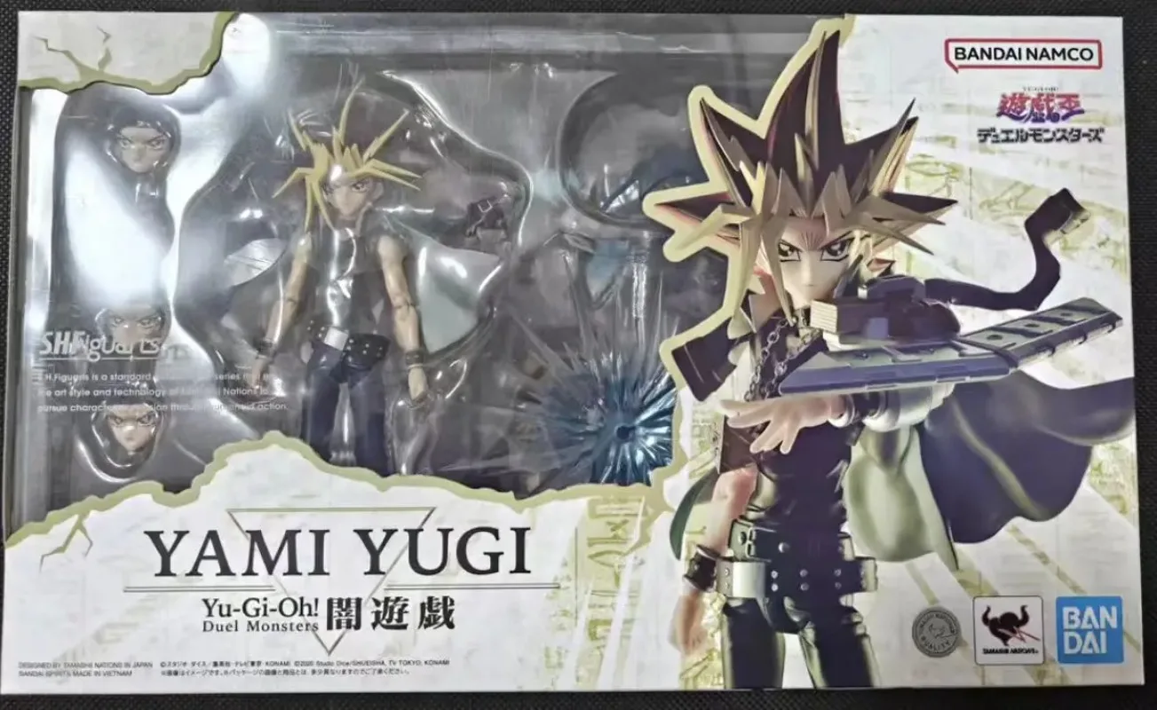 

Spot SaleOriginal BANDAI Yu-Gi-Oh! Duel Monsters S.H.Figuarts SHF YAMI YUGI PVC Action Figures Mol Collection Toys 16cmIn stock