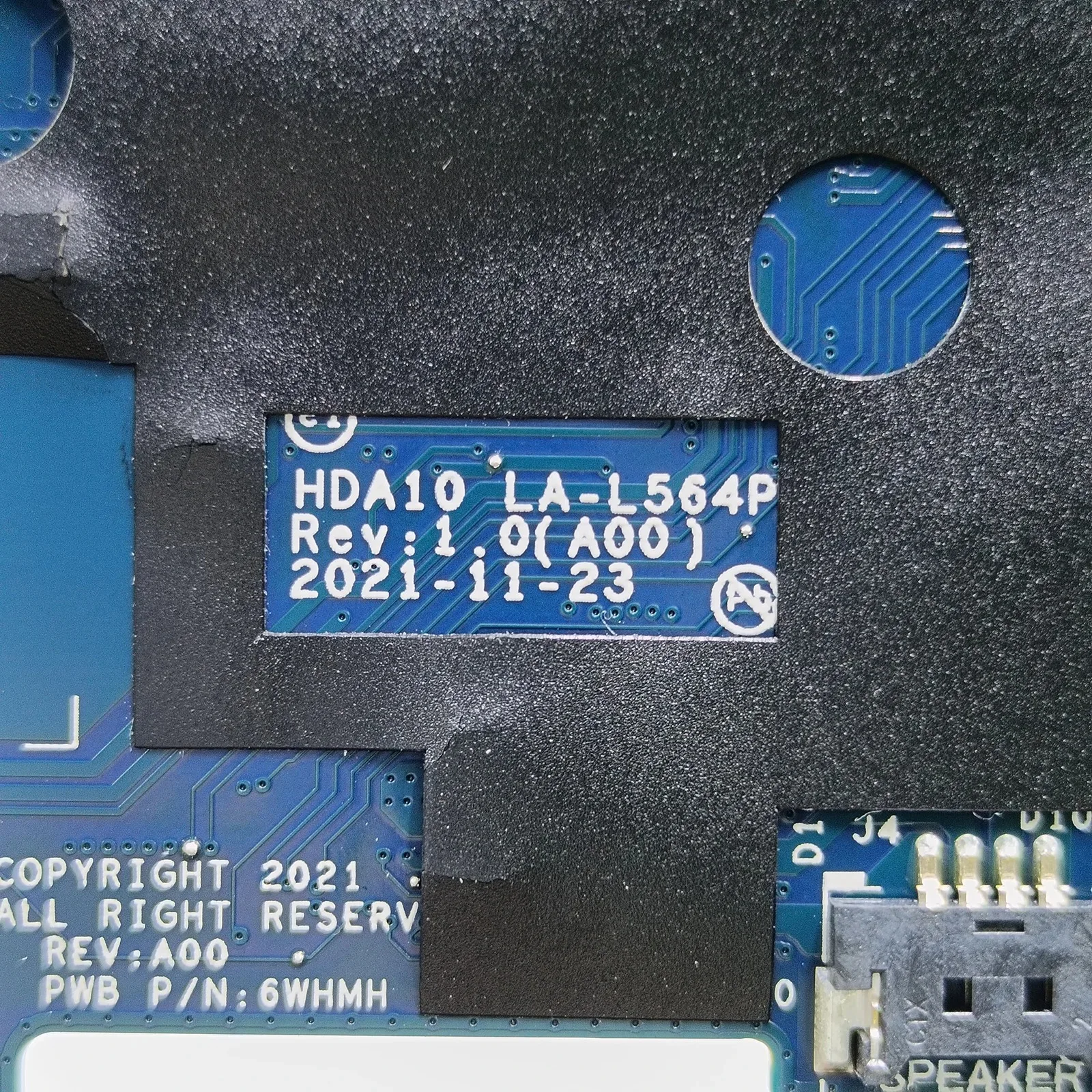 2-in-1 Laptop Moederbord Voor Dell Chromebook 3110 Met Celeron N4500 RAM 4 GB Opslag 32 GB CN-0N4P1Y HDA10 LA-L564P