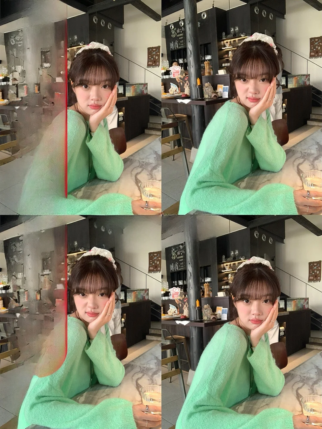 

Мягкий вязаный однотонный женский топ оверсайз в корейском стиле, повседневный, с длинным рукавом, круглым вырезом, пуловер, модный, для путешествий