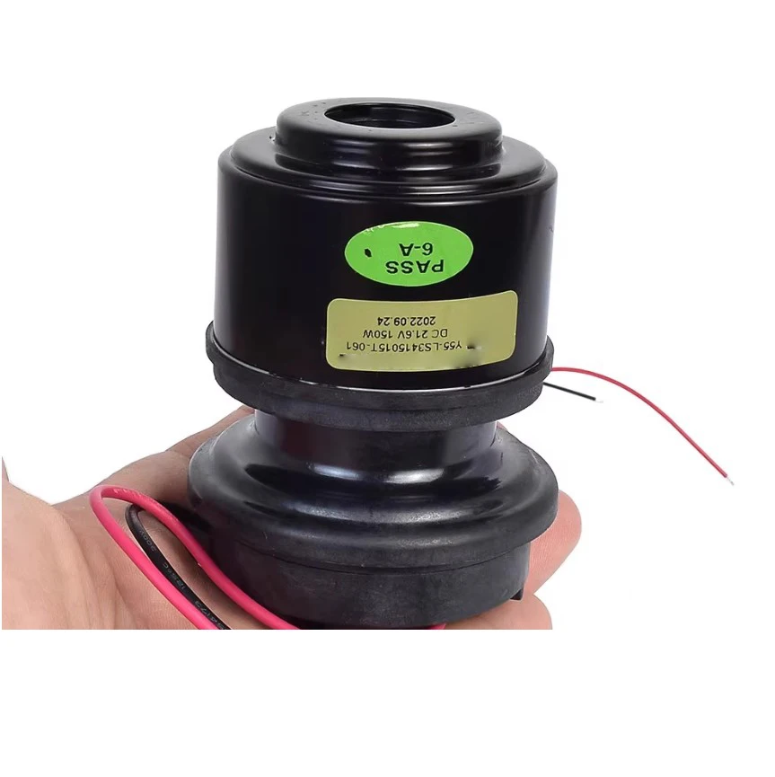 

DC 20 В 21,6 В 150 Вт Высокоскоростной 55 мм бесщеточный червячный вакуумный вентилятор