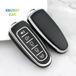 TPU Car Key Case Cover For Ford Edge Explorer Escape Focus Taurus Flex 5Buttons Shell Fob for Lincoln MKS MKT MKX MKZ Navigator