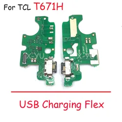 For TCL 20 SE 20SE T671F T671H T671 / 20R 5G T767H / 20B 6159K 6159 USB Charging Dock Port Flex cable Repair Parts