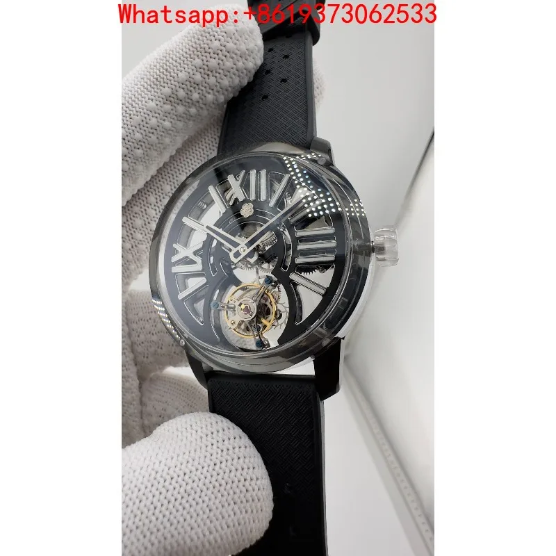 Men's Mechanical Watch Sakura Tiancheng Crown Sapphire Case Flight Coaxial Tourbillon Movement - view 4
