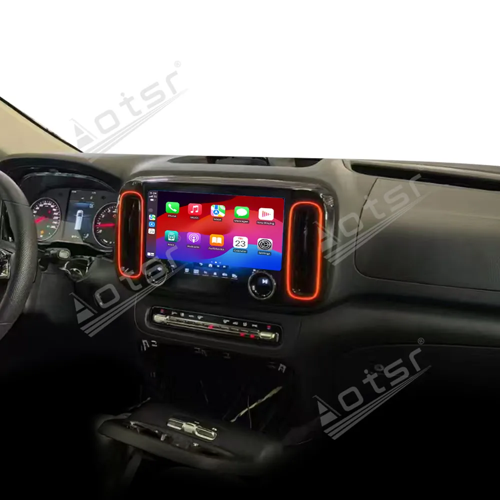 12.8 Inch Android13.0 Auto Multimedia Stereo For Benz Vito 2024 4D Intelligent GPS Navigation Car Radio Audio AI Voice Head Unit