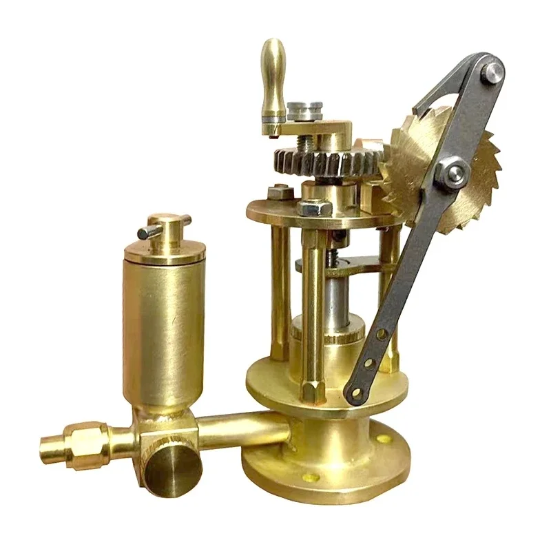 

Mini Brass Steam Mechanical Oil Pump Stainless Steel High-speed Rotation Driven Gear Experimental Model Toy - P100