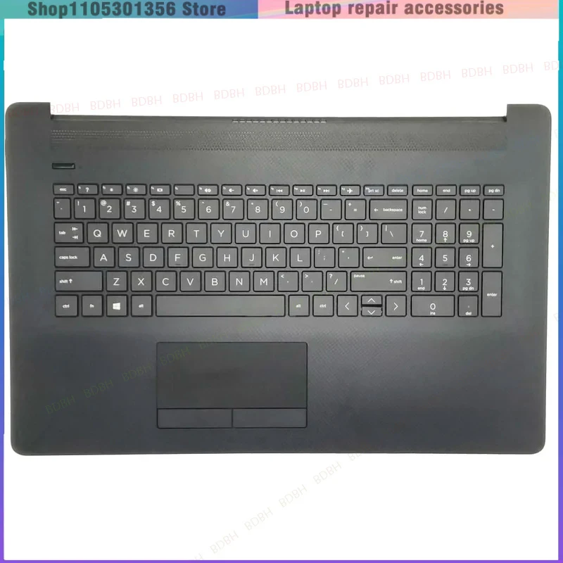 NEW Laptop US Keyboard For HP 17-CA 17-BY 17-CR 17Q-CS 470 G7 TPN-I133 Palmrest Upper Top Case Cover NO Backlight L22751-001