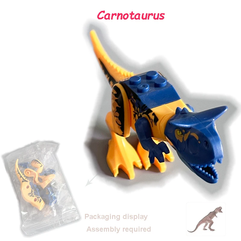 Jurassic Dino Bausteine-Set Mini-Dinosaurier-Figuren Weltmodell Bausteine Spielzeug für Jungen Mädchen Lehrreiches Kinder-Geburtstagsgeschenk
