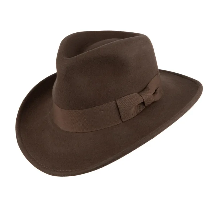 

Fashion Hot Sale British Jazz Hat Solid Colour Bow Ribbon Western Cowboy Hat Sunscreen Sun Hat Lightweight Sun Cap