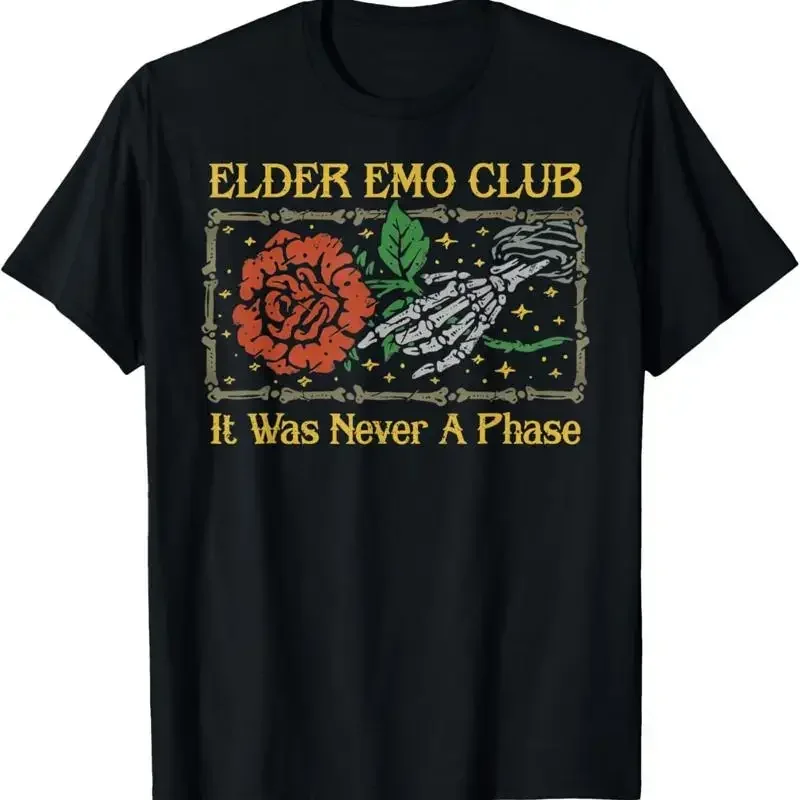 Elder Emo Club It Was Never A Phase T Shirt