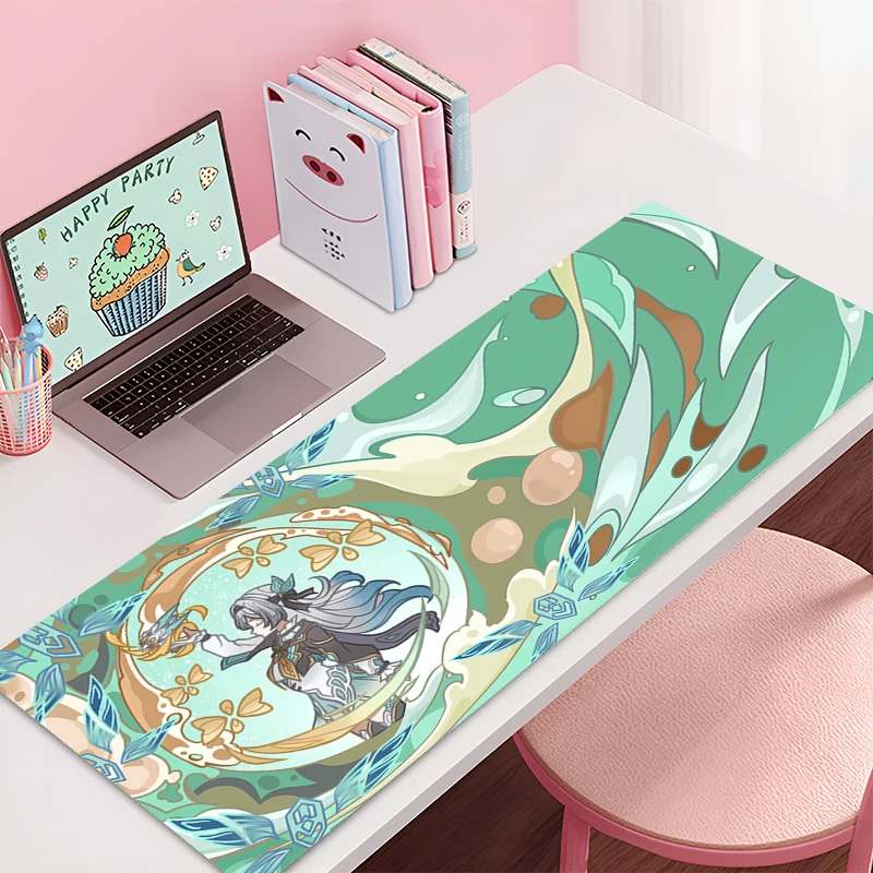 

Mousepad Honkai: Star Rail New MousePads Keyboard Pad Mouse Mat Gamer Soft Office Carpet Table Mat Desktop PC game Big Mouse Pad