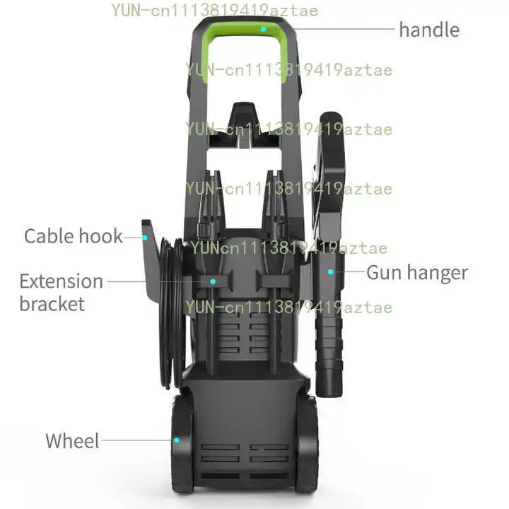 Portable High Power Electric Cold Water Pressure Washer Car Wash Cleaning Machine