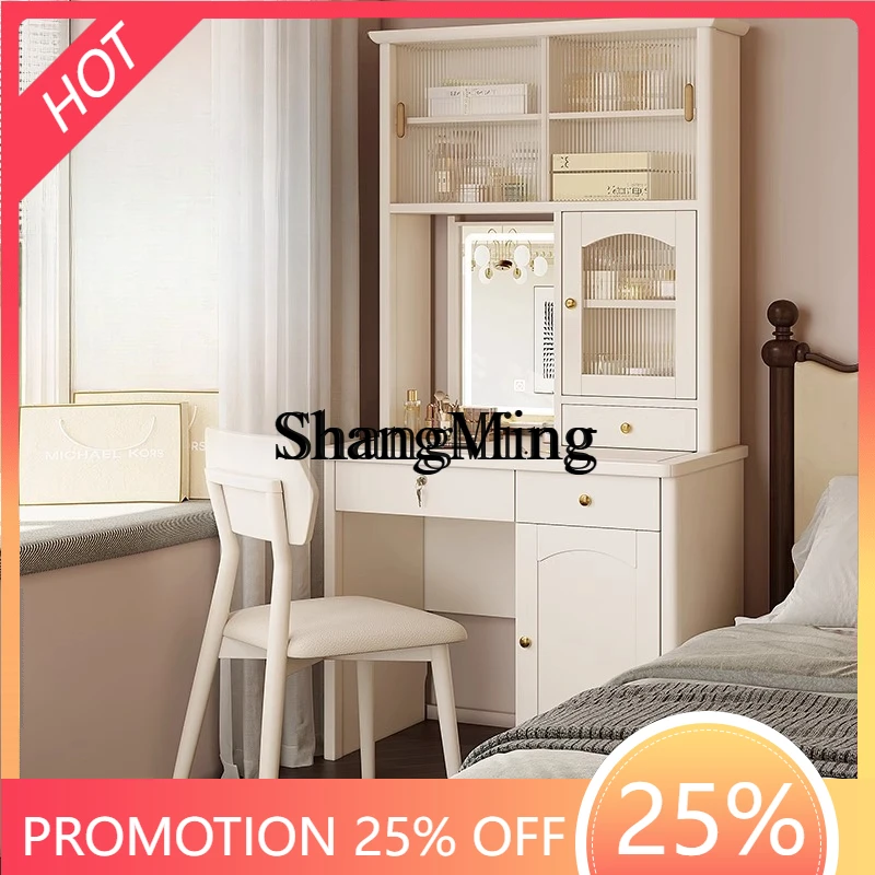 

FG good-looking dresser integrated makeup mirror light luxury high-end master bedroom small apartment dresser desk two-in-one