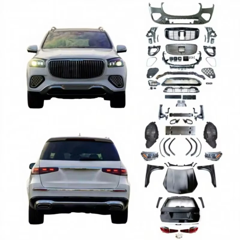 STLF For Benzs X166 2013-2019 Body Kit Car Facelift X167 GLS Maybachs Model With Front Rear Bumper Headlight GL/GLS Class