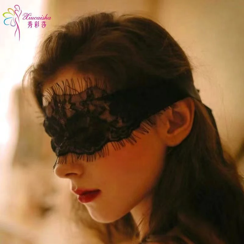 Masquerade Mask For Women Black Lace Sexy Venetian Eye Accessories Halloween Costume Party Cosplay Prom Mardi Gras Lover Dating