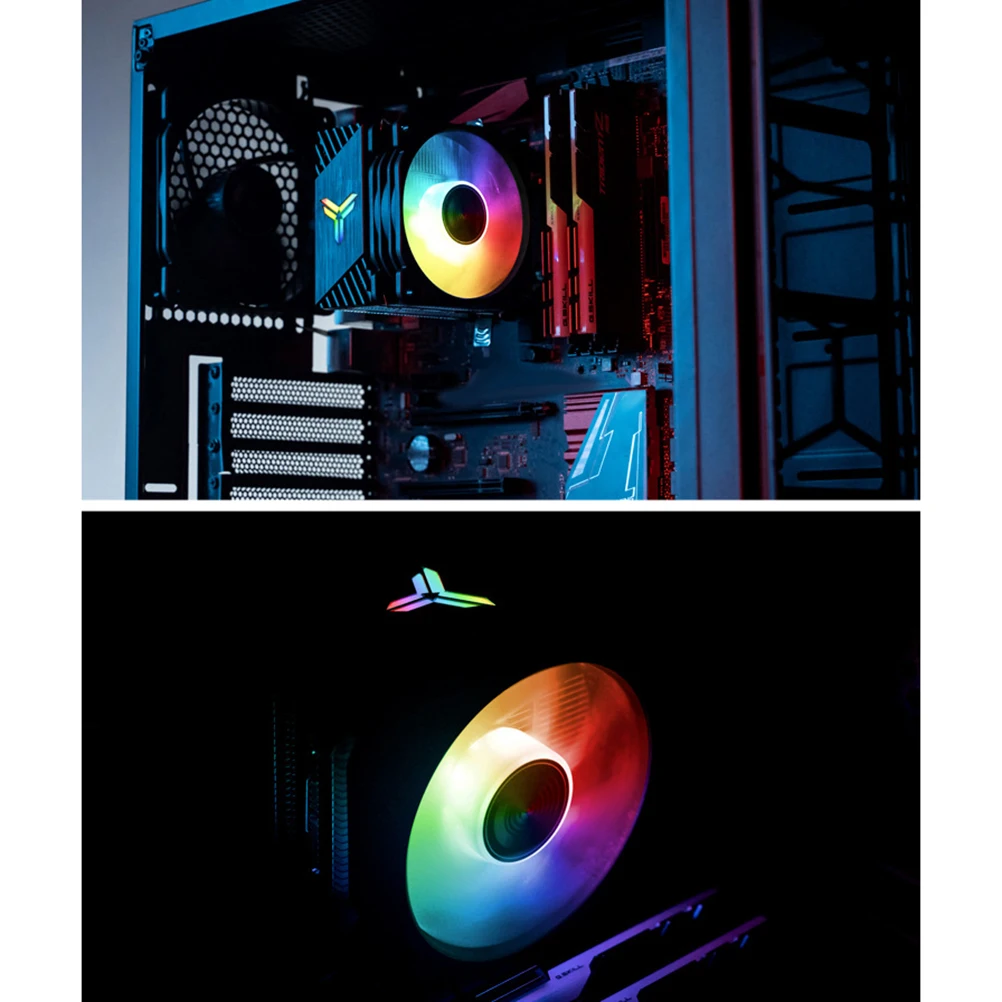 

cpu fan computer tower fan pc fan rgb cpu air cooler rgb cooling fan pc cooling fan