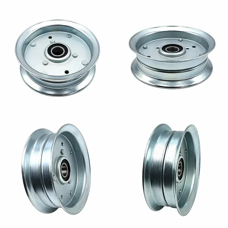 Lawn Mower Cutter Head Tension Wheel Replacement Part For Garden Tractor Deck Belt Guide Pulley Accessory