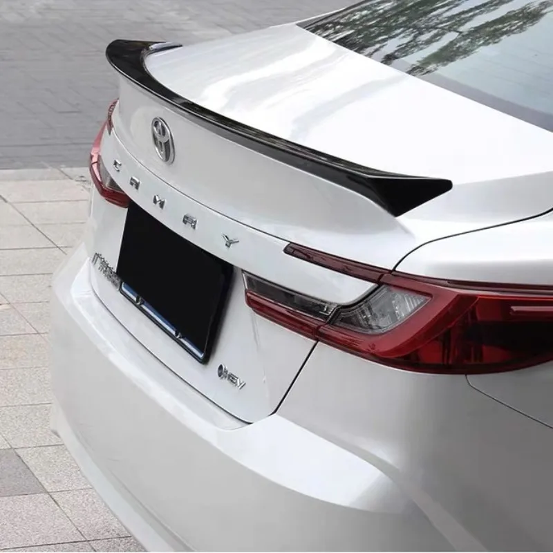 

For 2024 9th Generation Toyota Camry Rear Cover Spoiler Tail Top Wing High Quality ABS Material Car Parts Rear Roof Spoiler 2024