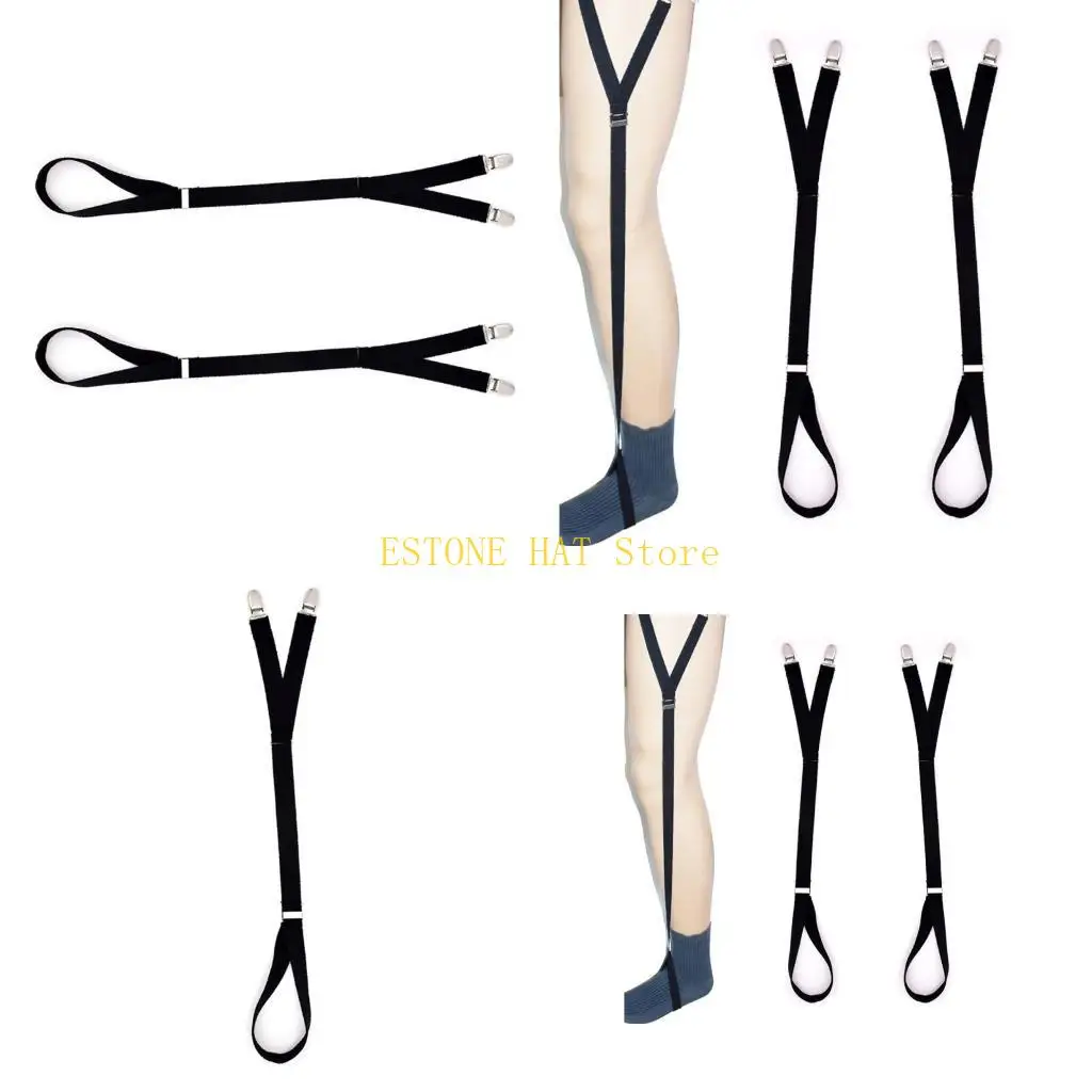 49mf-giarrettiera-per-camicia-da-uomo-semplice-regolabile-con-fermacamicia-cintura-fissaggio-portacamicia-elastico-con-per