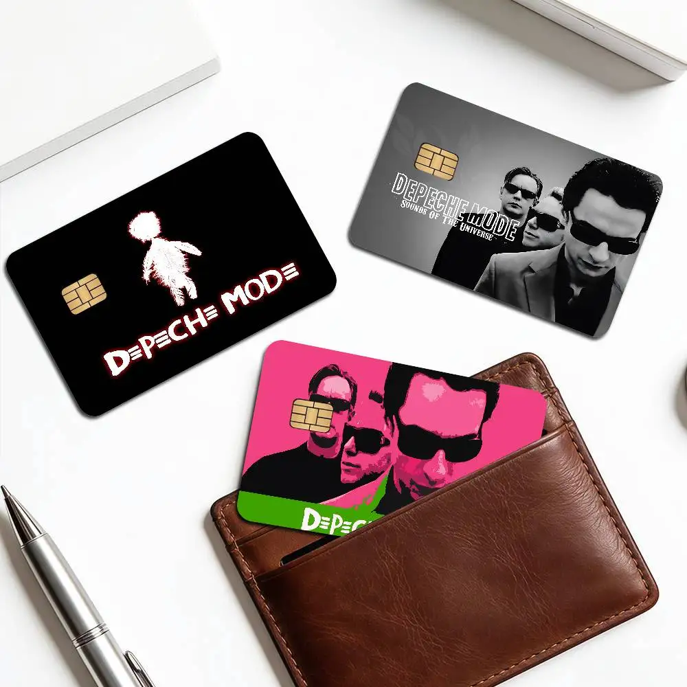 D-Depeche M-Mode Game Film Cover Sticker Case for Small Chip Credit Debit Card Front Side