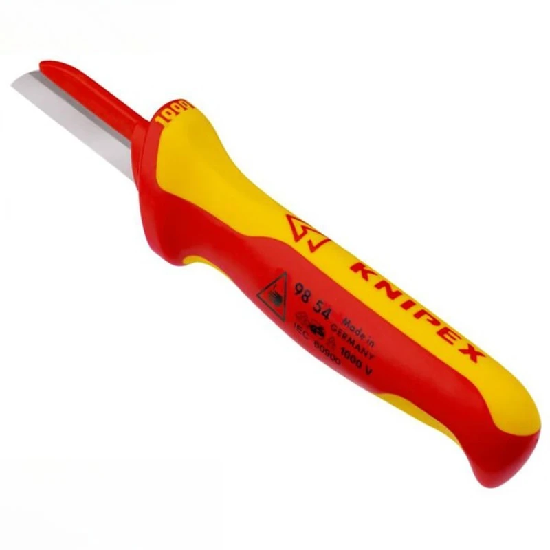 

Electrical Insulated Cable Knife Electric Power Maintenance Cutting Insulated Knife with Protective Cover Safety Knife Electrica