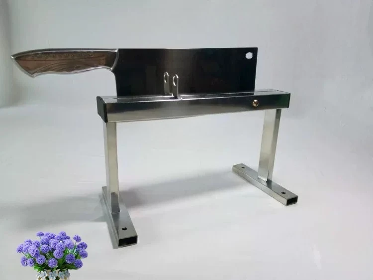 For Sugarcane Segment Guillotine Cutter, Stainless Steel Manual Slicing Tool