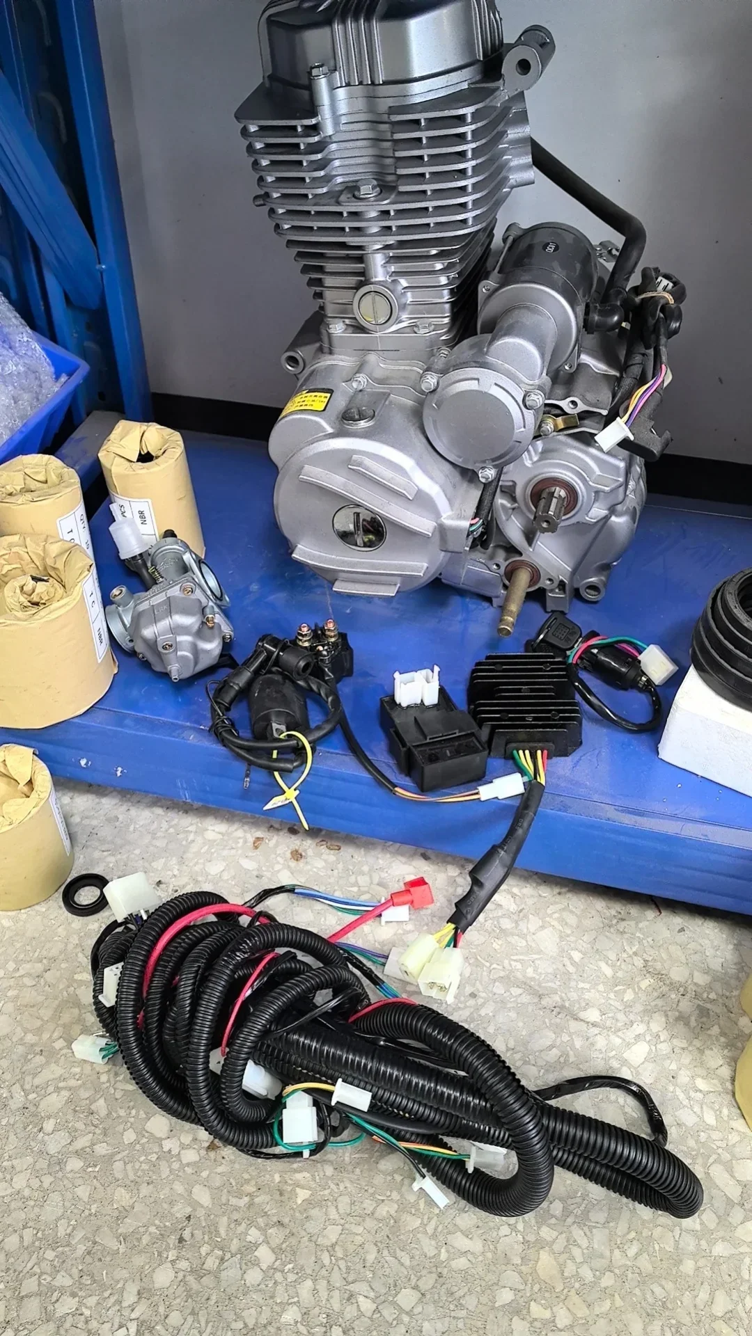 CQHZJ Good Sale Other Motorcycle Engines 150cc 200cc 250cc for Haojue Motorcycle 4