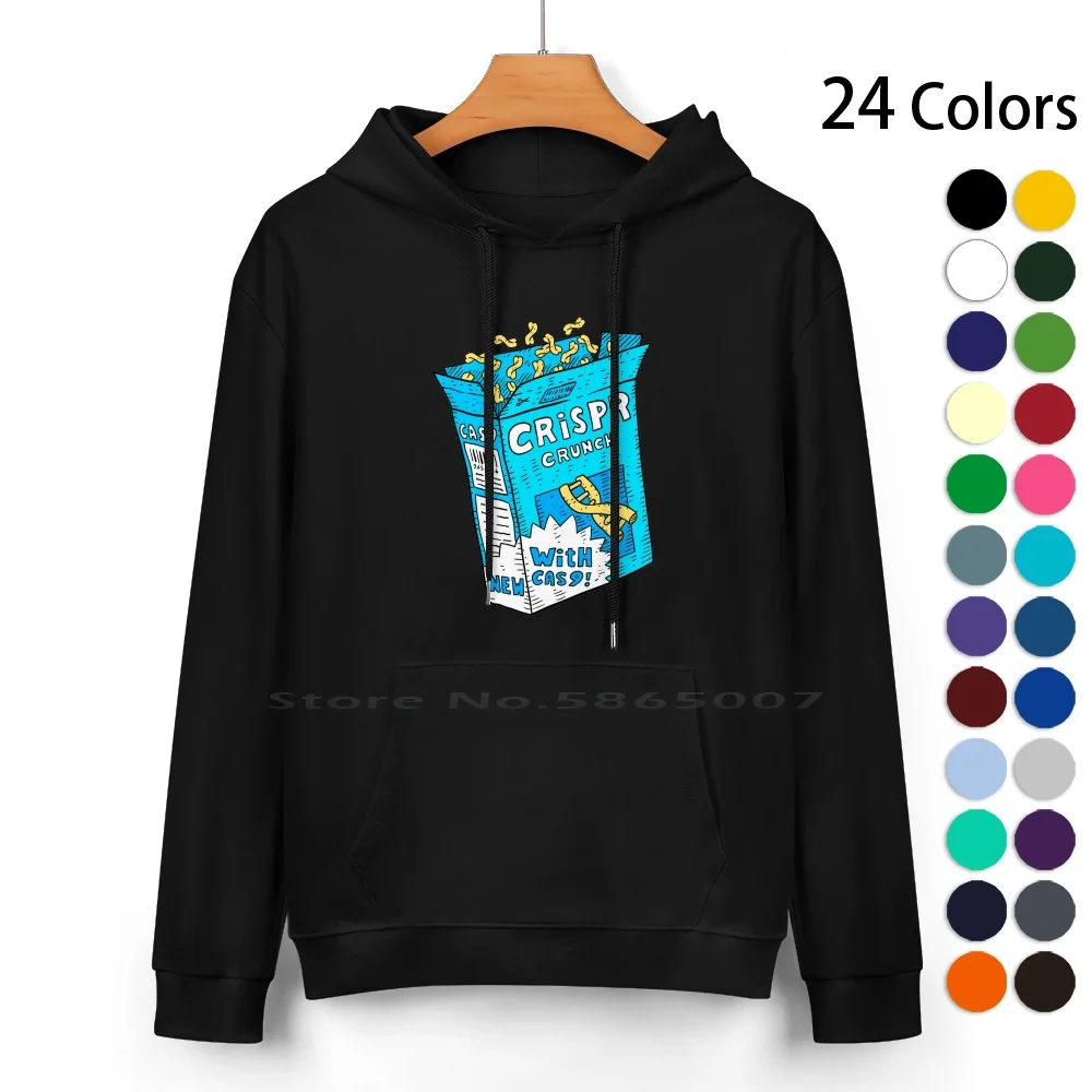 

Crispr Cas9. Gene Editing. Science Cereal. Dna. Pure Cotton Hoodie Sweater 24 Colors Crispr Cas9 Editing Scispr Dna Genes